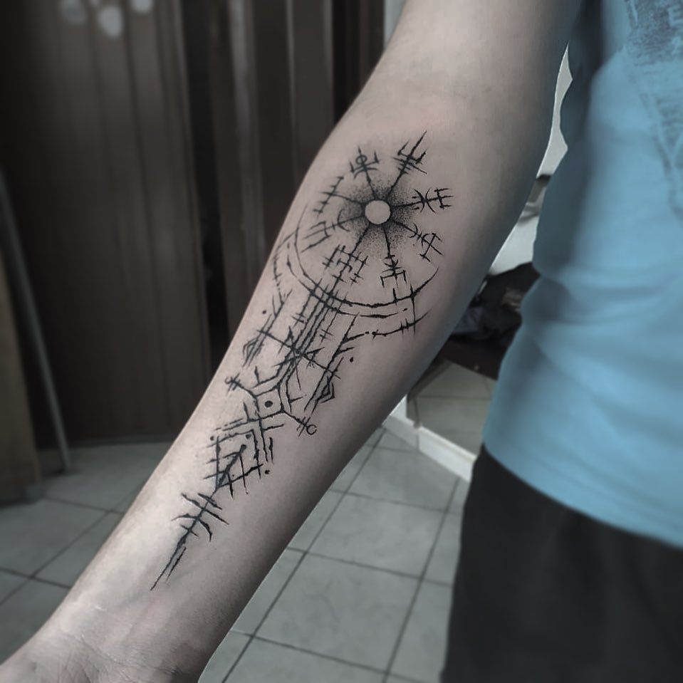 Tatuagem Blackwork